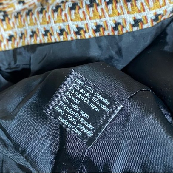 Lane Bryant Gold and Black Blazer - Picture 7 of 8